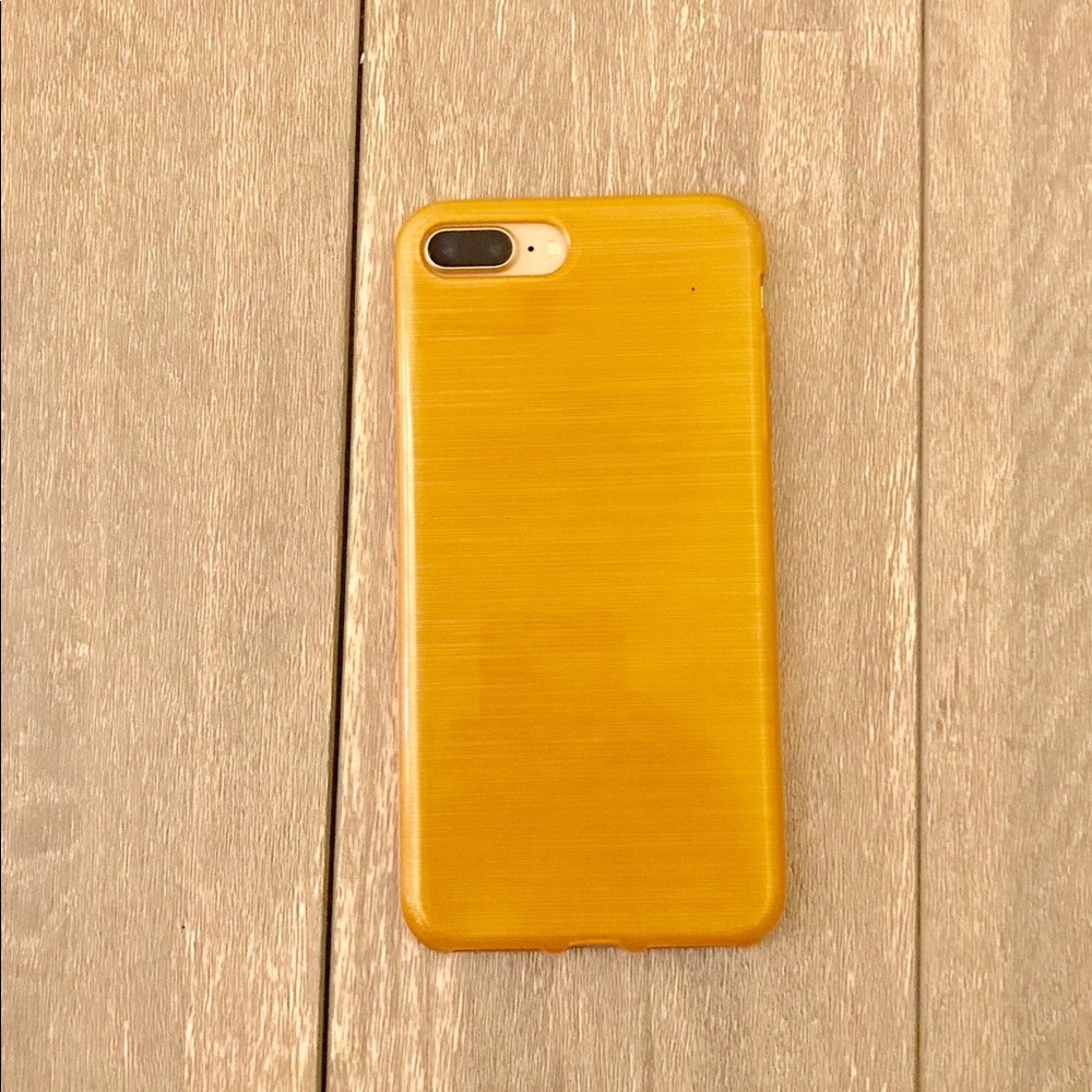 orange Iphone 7/8 plus case